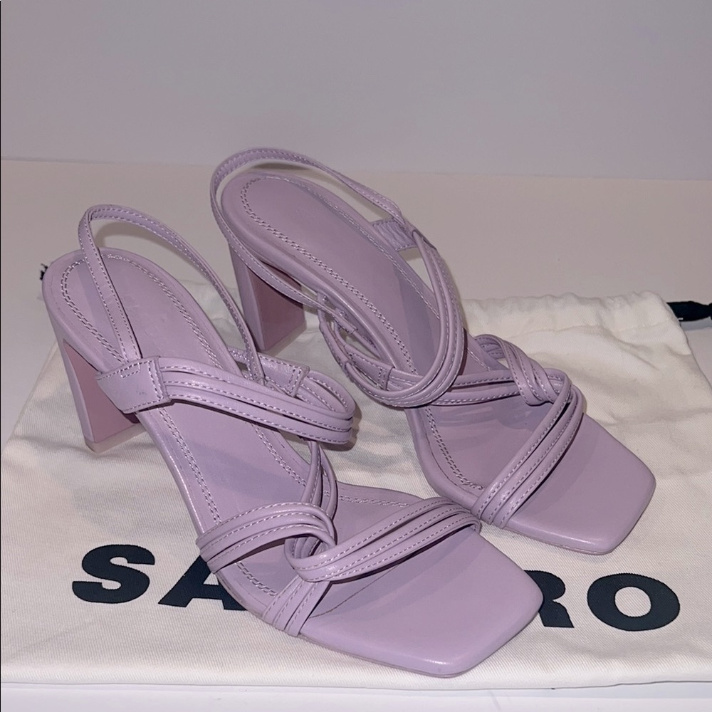 Faye Strappy Slingback High Heel Sandals - Picture 2 of 7